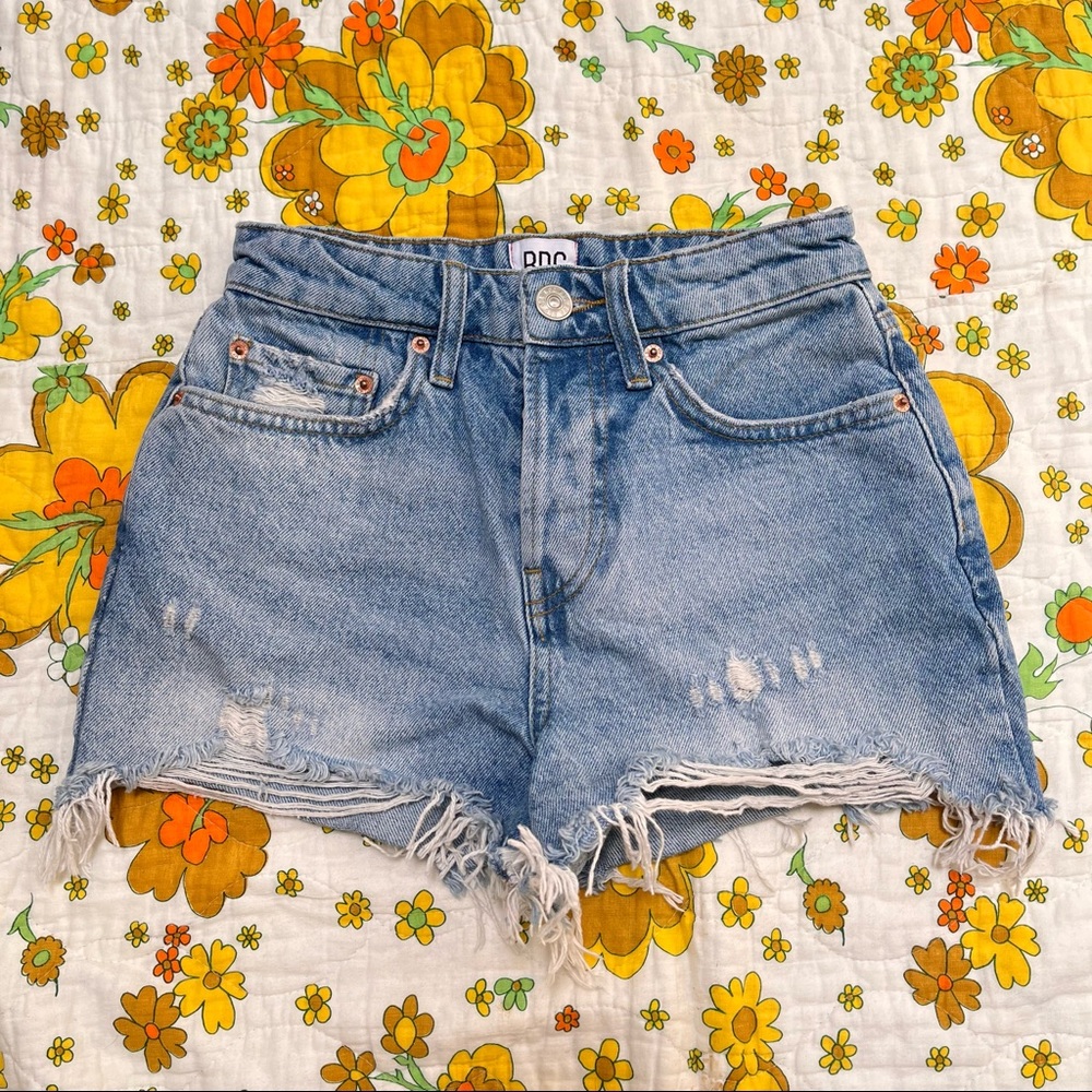 urban outfitters bdg summer cutoff denim shorts